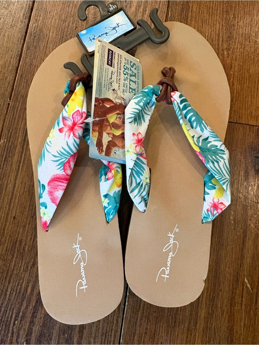 Panama Jack Floral Fabric Bow Sandals in Turquoise, Pink, Yellow, Brown